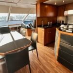 Sunseeker Manhattan 70_Main deck dining aerea