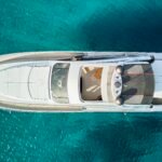 M/Y STINGER_Pershing 76 Aerial View