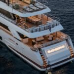 Custom Line Navetta 33_Aerial night view