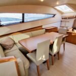 Ferretti 681_Main deck dining area