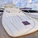 Ferretti 681_Bow sunpad