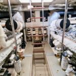 Ferretti 681_Engine room