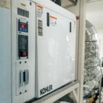 Ferretti 830_Engine room generators details