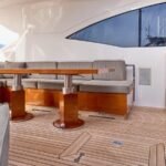 Overmarine Mangusta 72_Cockpit dining area