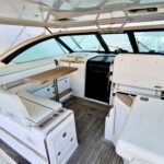Tiara 42_Cockpit dining area