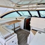 Tiara 42_Cockpit dining area