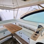 Tiara 42_Cockpit dining area