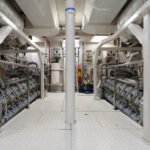 Baglietto 44M_Engine room