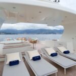 Baglietto 44M_Sundeck sunbathing area