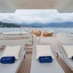 Baglietto 44M_Sundeck sunbathing area