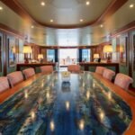 Baglietto 44M_Main deck dining area