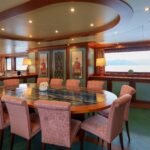 Baglietto 44M_Main deck dining area