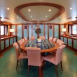 Baglietto 44M_Main deck dining area