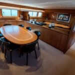 Admiral 28_Main deck dining area
