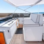 Admiral 28_Flybridge pilot station