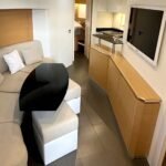 Baia B50_Lower deck lounge area