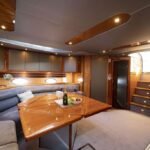 Sunseeker Predator 68_Lower Deck dining area